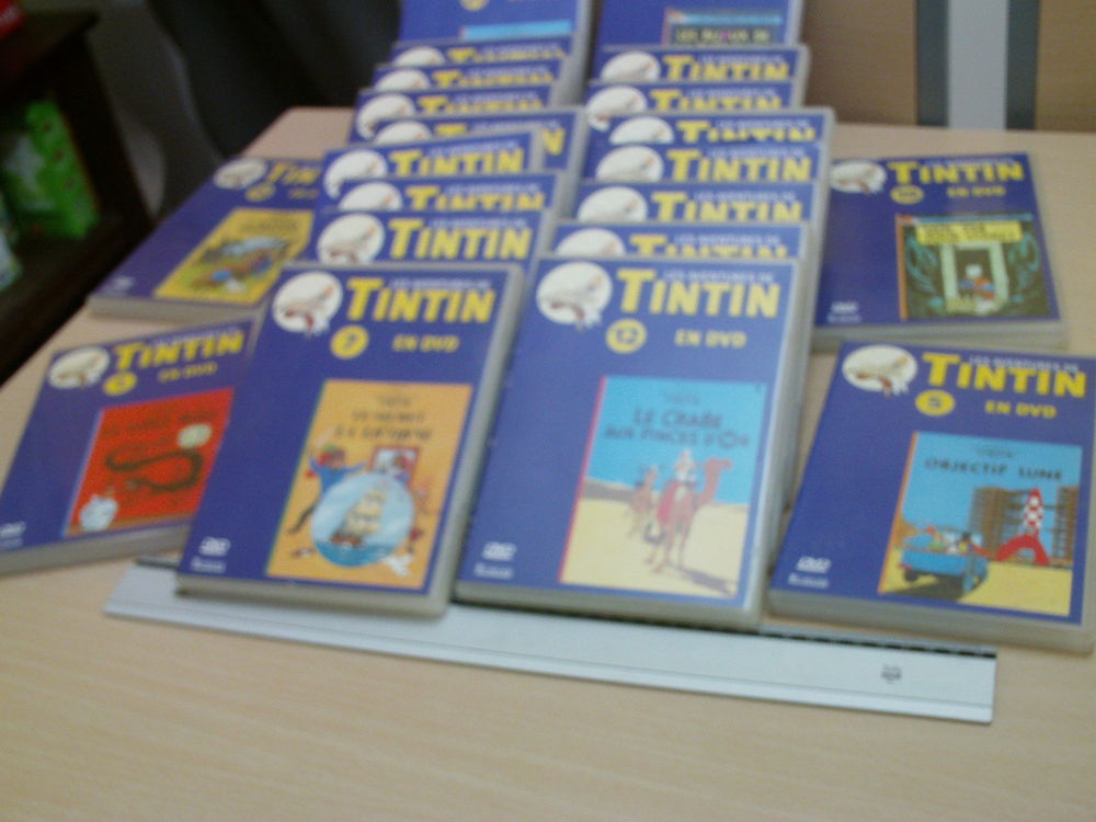 Belle collection Tintin &amp;Milou 21 DVD Atlas N&deg;973 