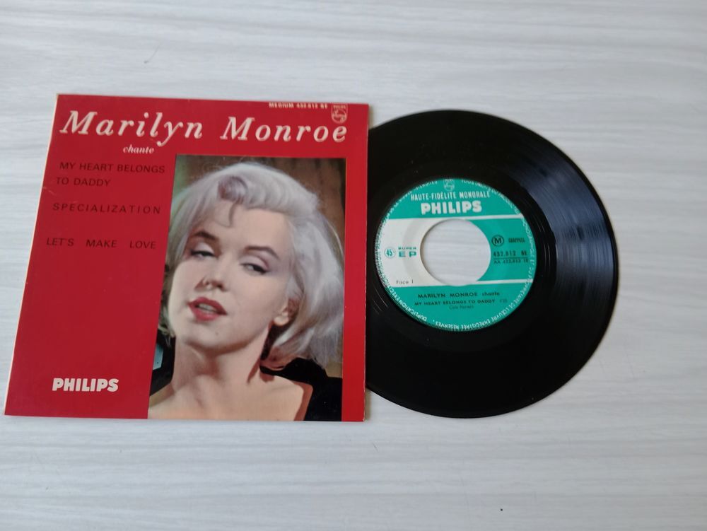 EP MARILYN MONROE My belongs to daddy CD et vinyles