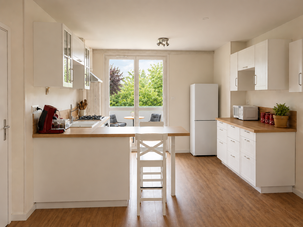 Vente Appartement Appartement T4 - 80 m² - Tours nord / quartier du Maine Tours