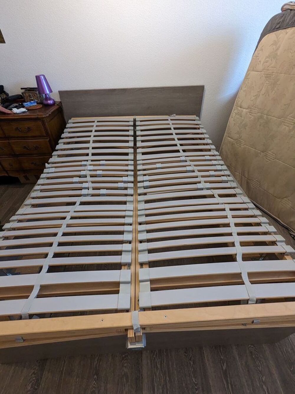 Sommier articul&eacute;s manuellement pour 2 personnes Meubles