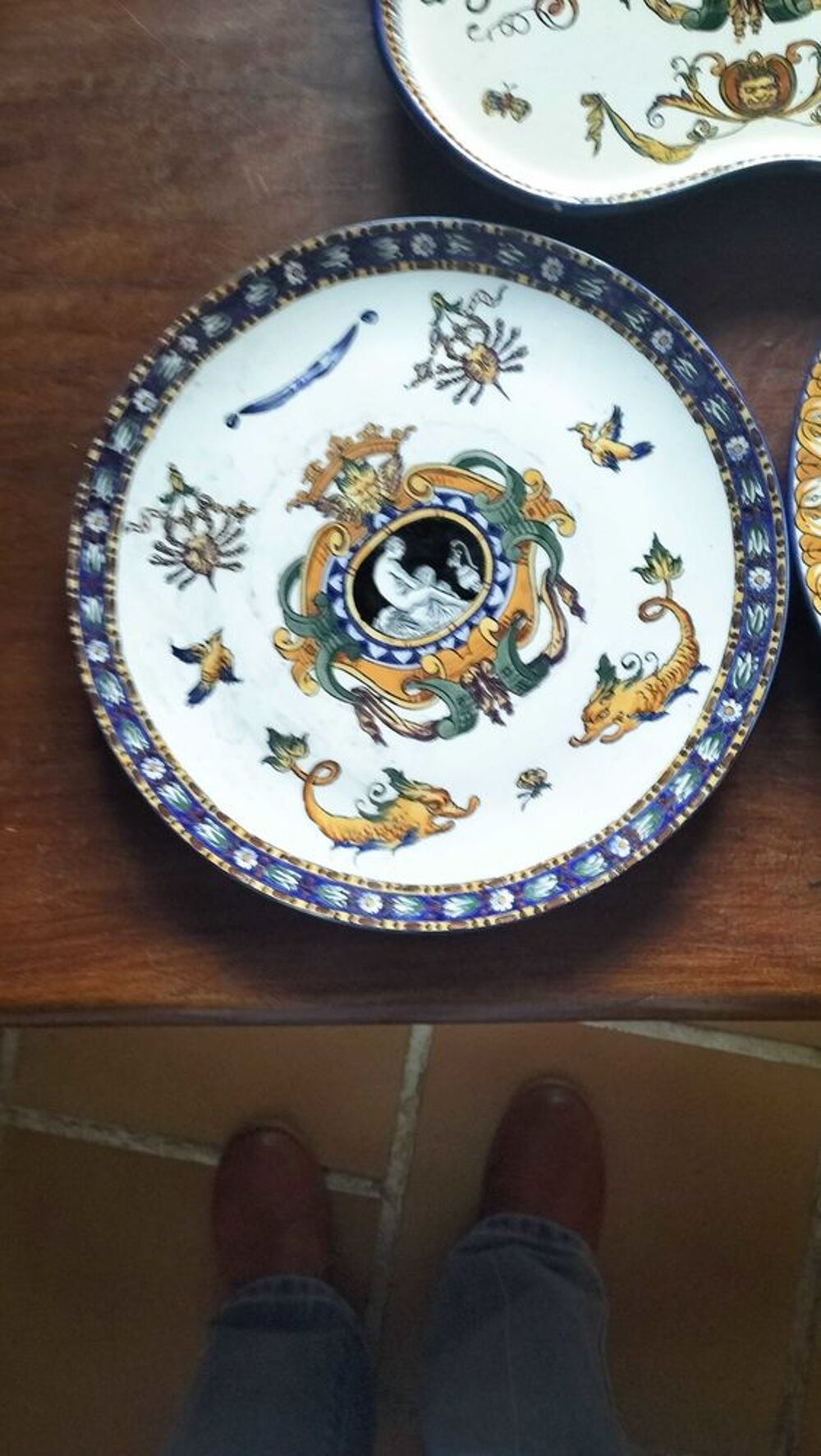 assiettes+porcelaine+rare 