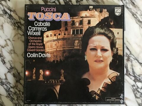Puccini/Tosca - Colin Davis/Montserrat Caballe 35 Paris 15 (75)