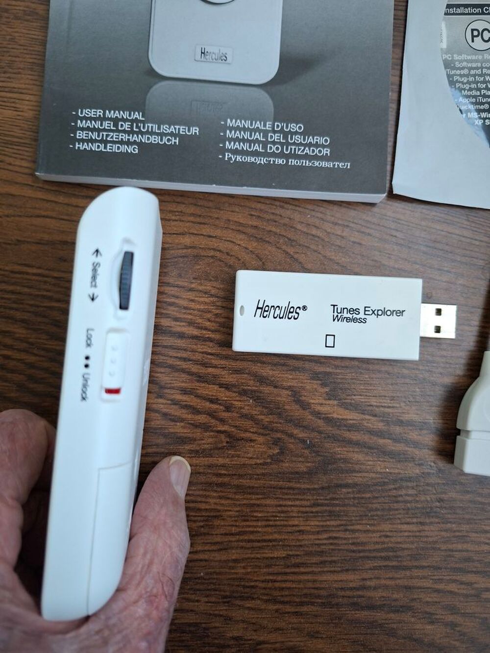 T&eacute;l&eacute;commande audio sans fil HERCULES Audio et hifi