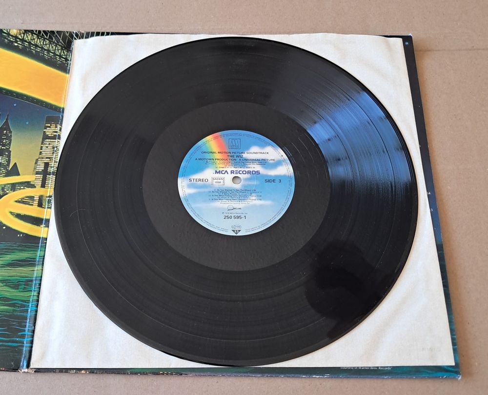 double vinyle film the wiz 
Diana Ros michael jackson 