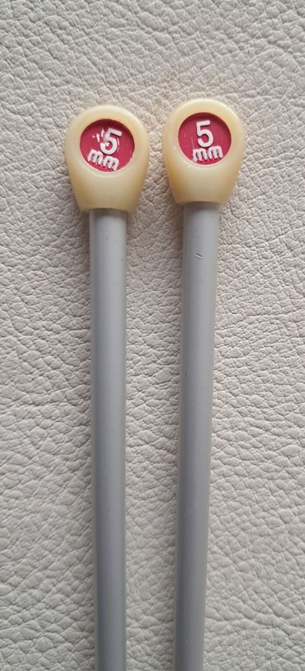 lot de 6 paires d'aiguilles &agrave; tricoter vintage Bricolage