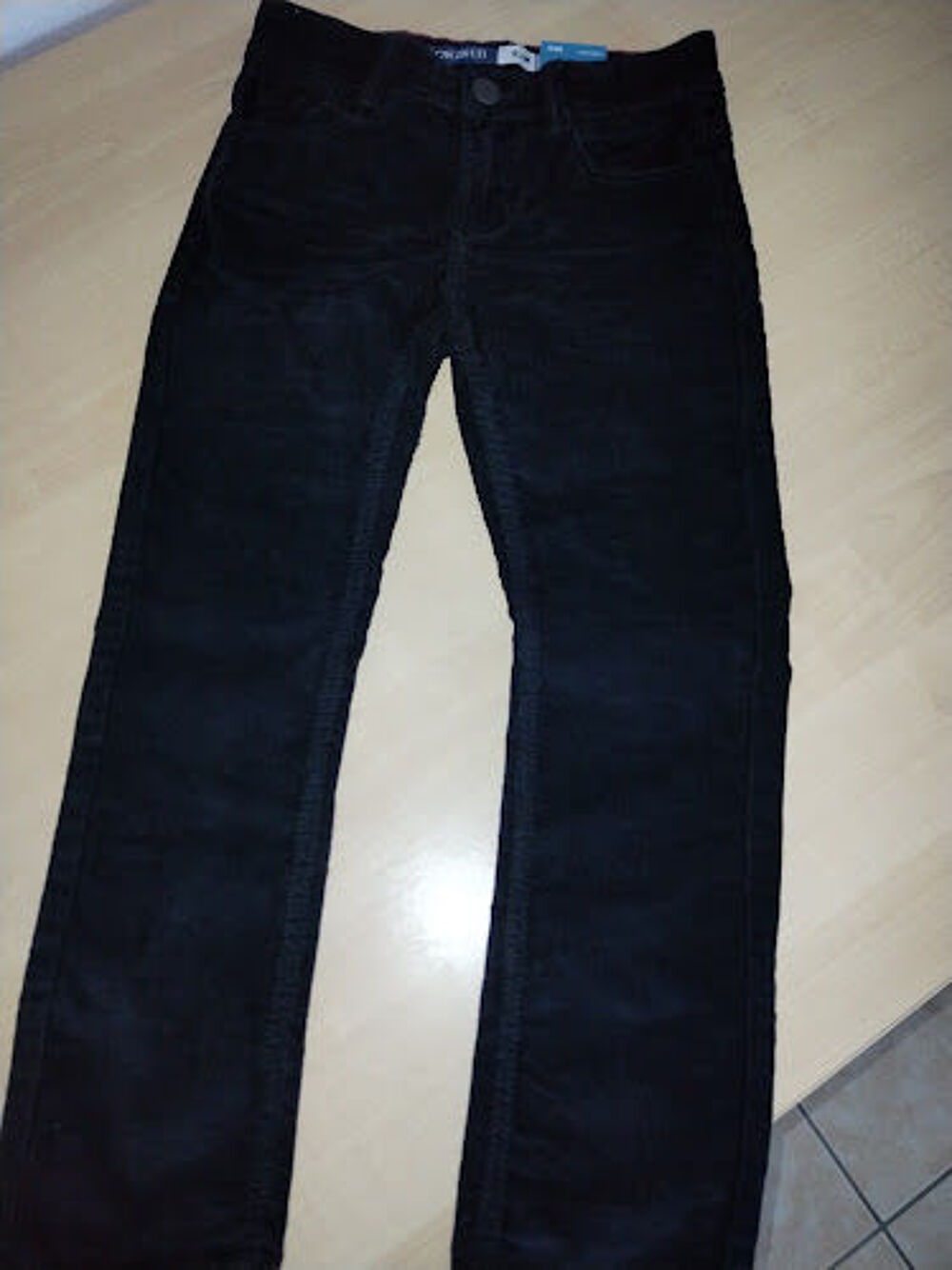 Pantalon Velour noir Vtements enfants