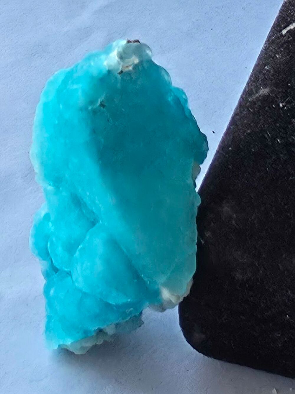 Cristal d'H&eacute;mimorphite Turquoise Brut-Pierre Naturelle 
