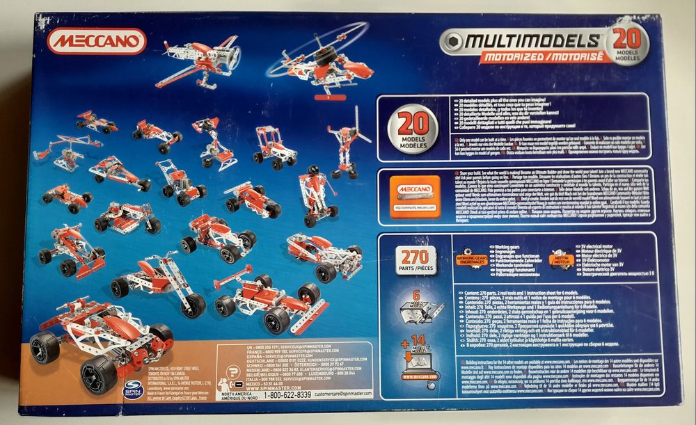 MECCANO Multimodels Motoris&eacute; - Complet - Jeux / jouets