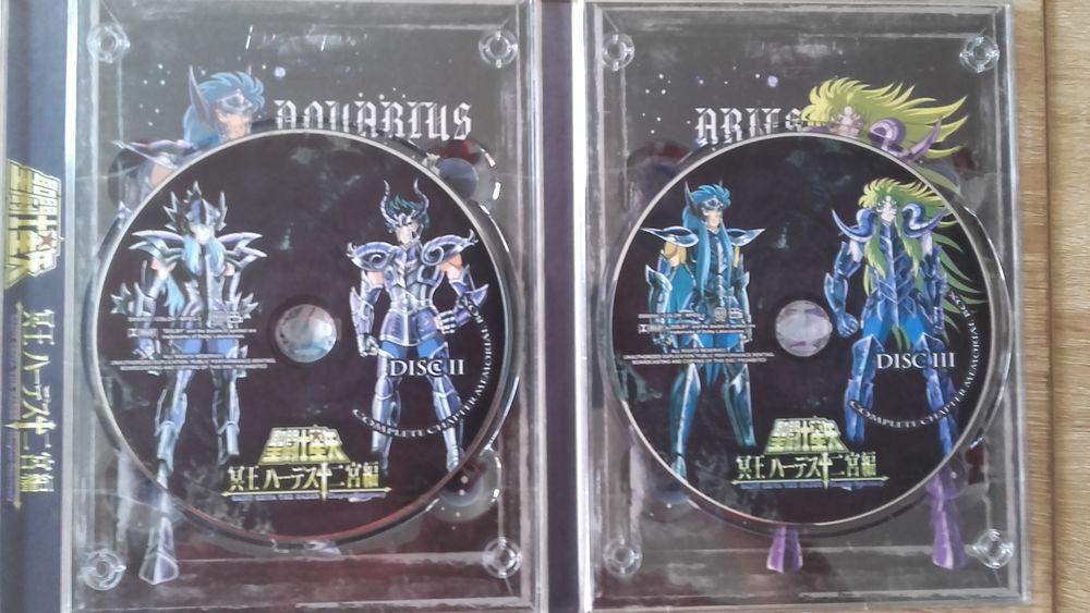 Art books japonais ST SEIYA, HADES &amp; BOX Edition Compl&egrave;te HA 