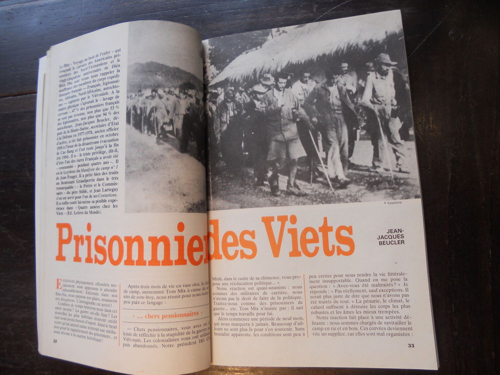 HISTORIA.PRISONNIER DES VIETS No 392 de juillet 1979 Livres et BD