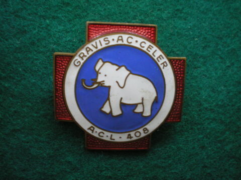 Insigne de Sant� - A.C.L.408 Ambulance Chirurgicale Lourde. 350 Caen (14)