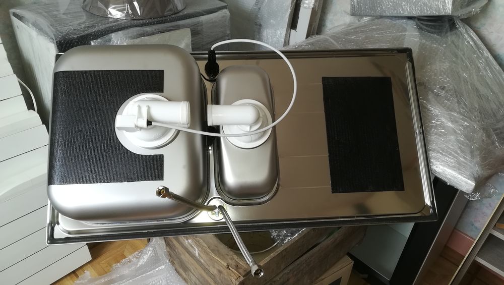 Evier inox Bricolage