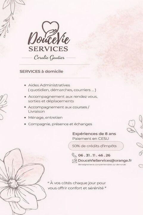 Service &agrave; la personne 0 85300 Sallertaine