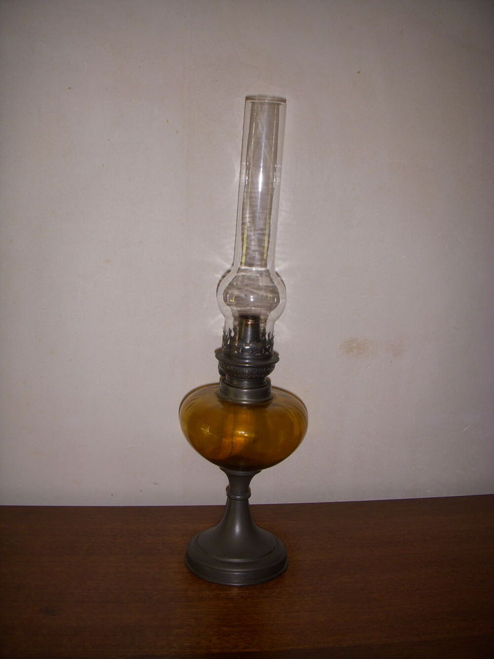 Lampe &agrave; p&eacute;trole. Décoration