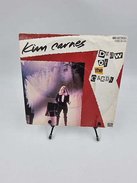 Vinyle 45 tours Kim Carnes : Draw of the Cards avec fourreau 2 Vulbens (74)
