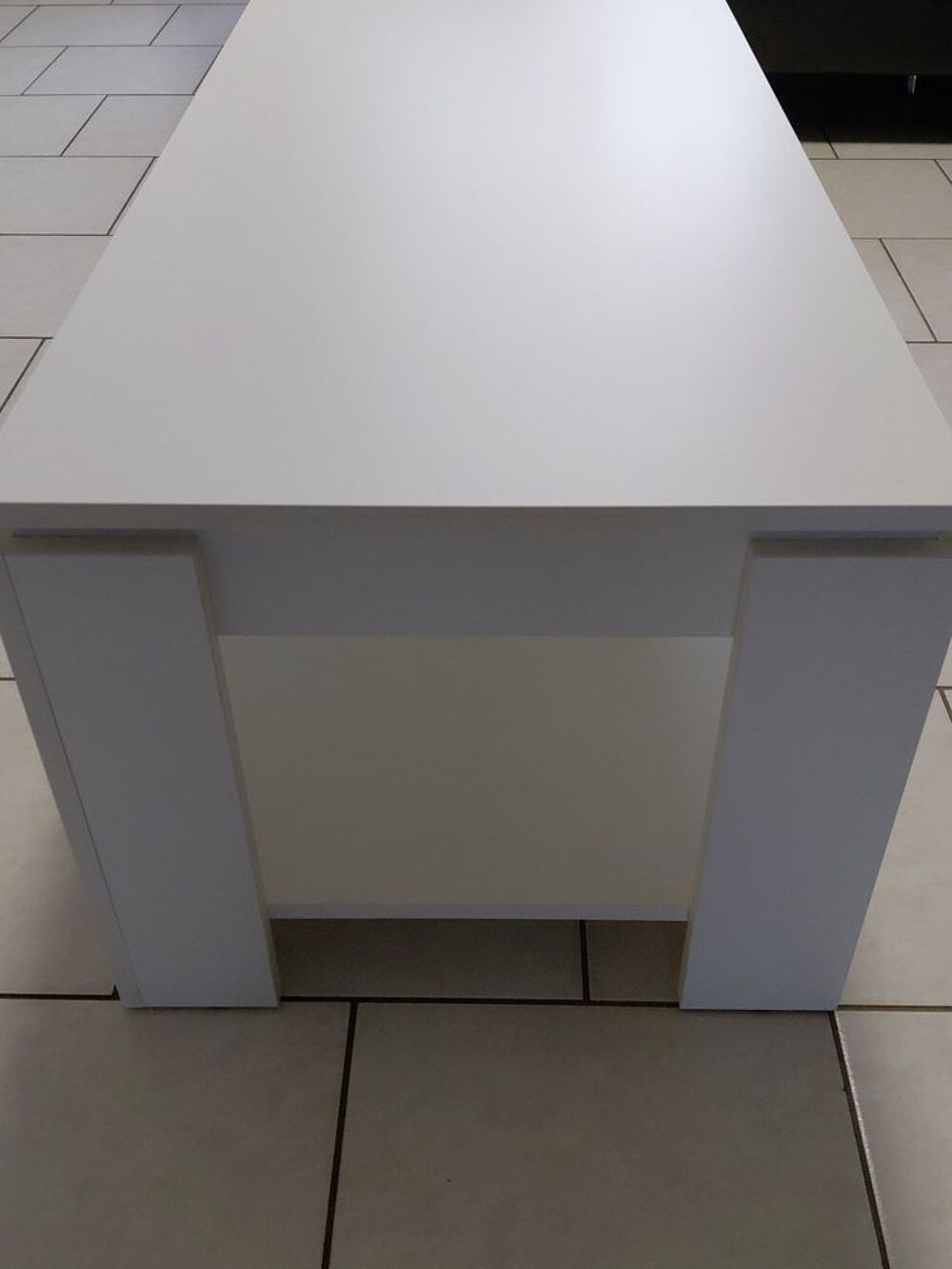 Table de salon blanche Meubles