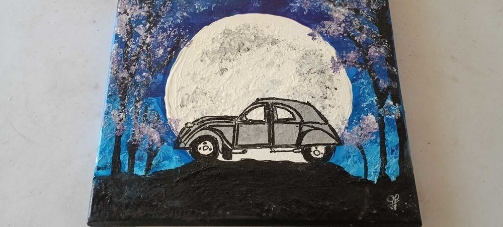 tableau Citro&euml;n 2CV Décoration