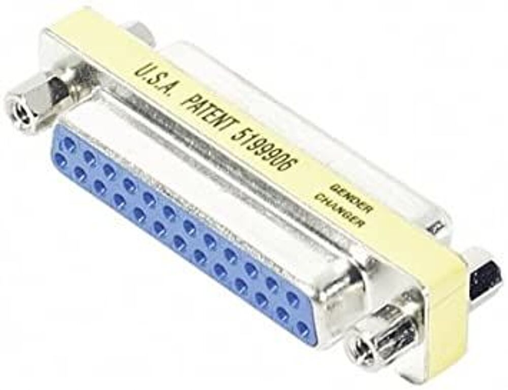 Adaptateur coupleur DB25 Femelle Femelle Matériel informatique