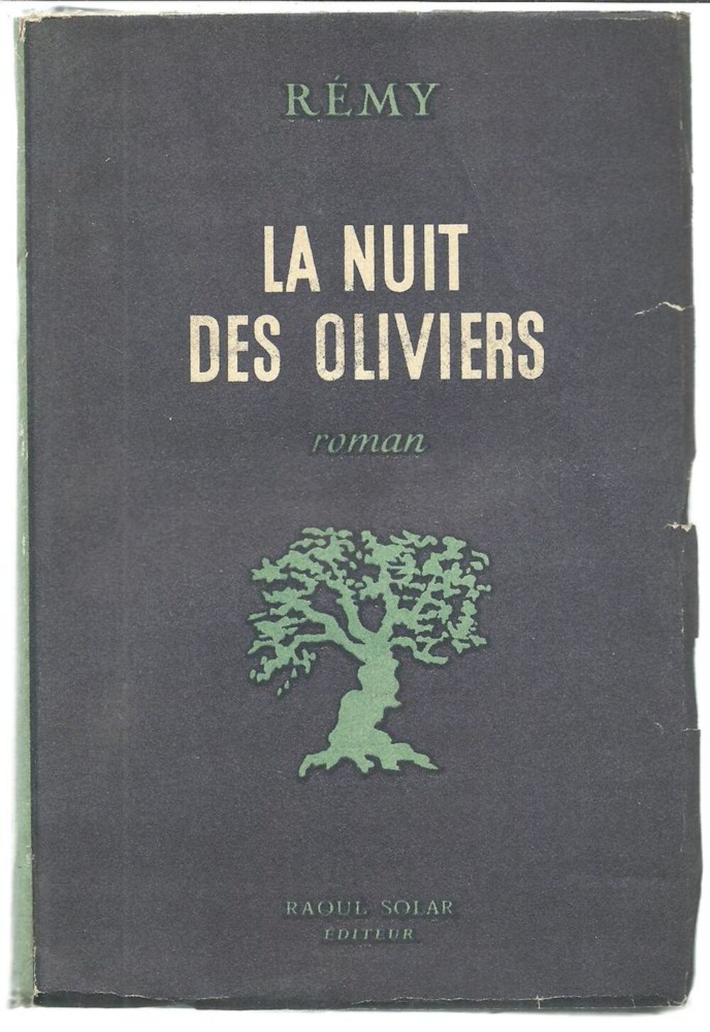 REMY La nuit des oliviers - roman Livres et BD