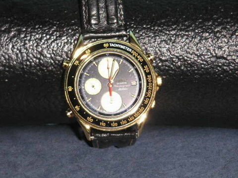 Montre Chronographe Marque  Seiko  Modèle  Cal. 7T32 ? 6B50  500 Arques (62)
