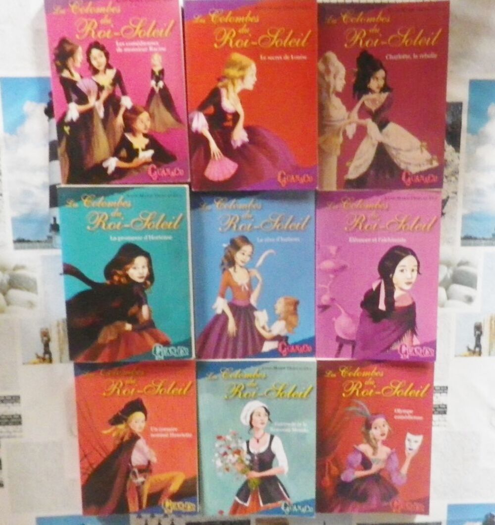 LES COLOMBES DU ROI-SOLEIL Tomes 1 &agrave; 9 d'A.Marie DESPLAT-DUC Livres et BD