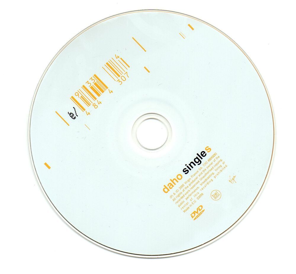 Etienne Daho - DVD L'int&eacute;grale des clips DVD et blu-ray