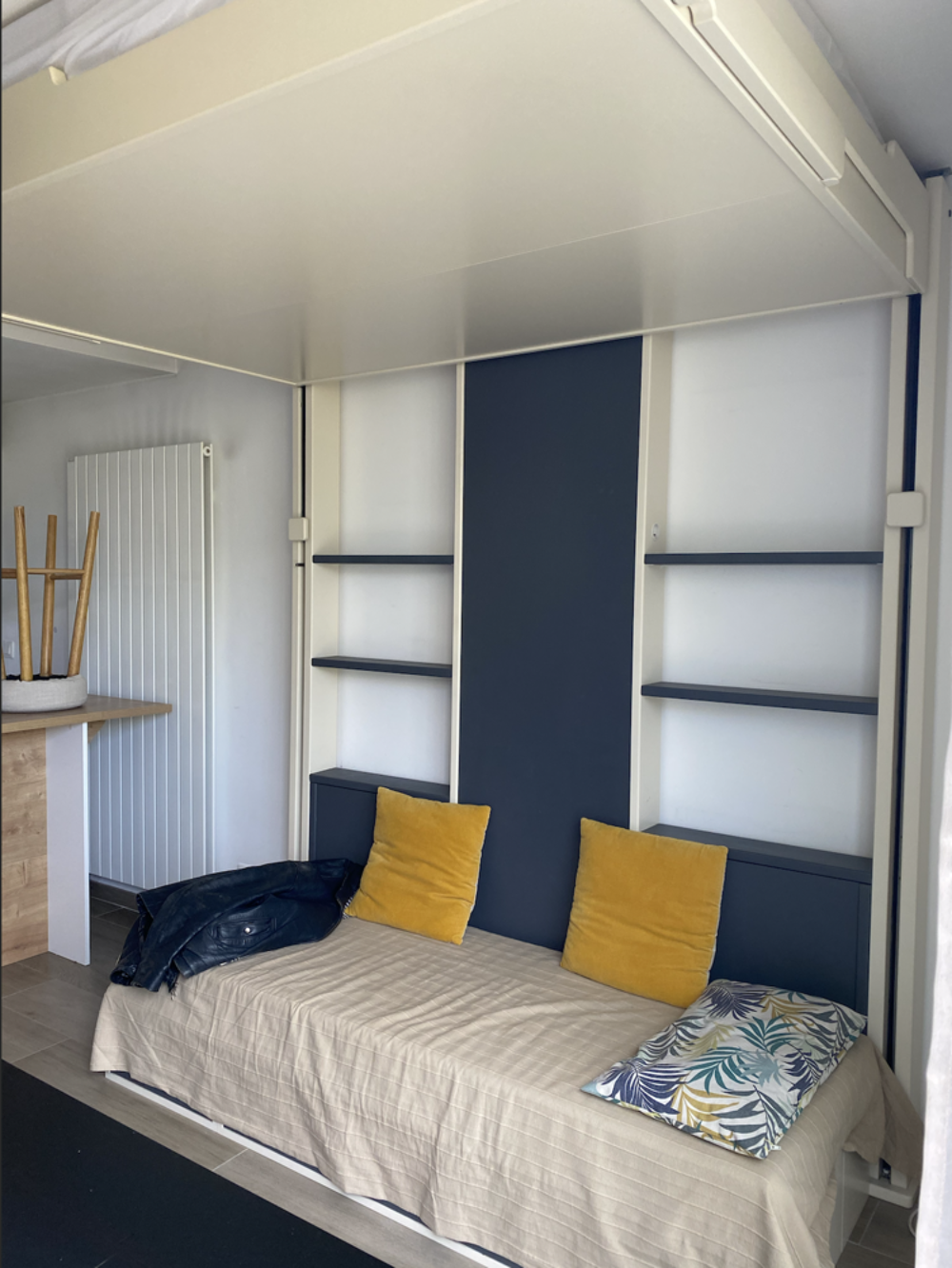 Lit double escamotable Espace Loggia 140x190 Meubles