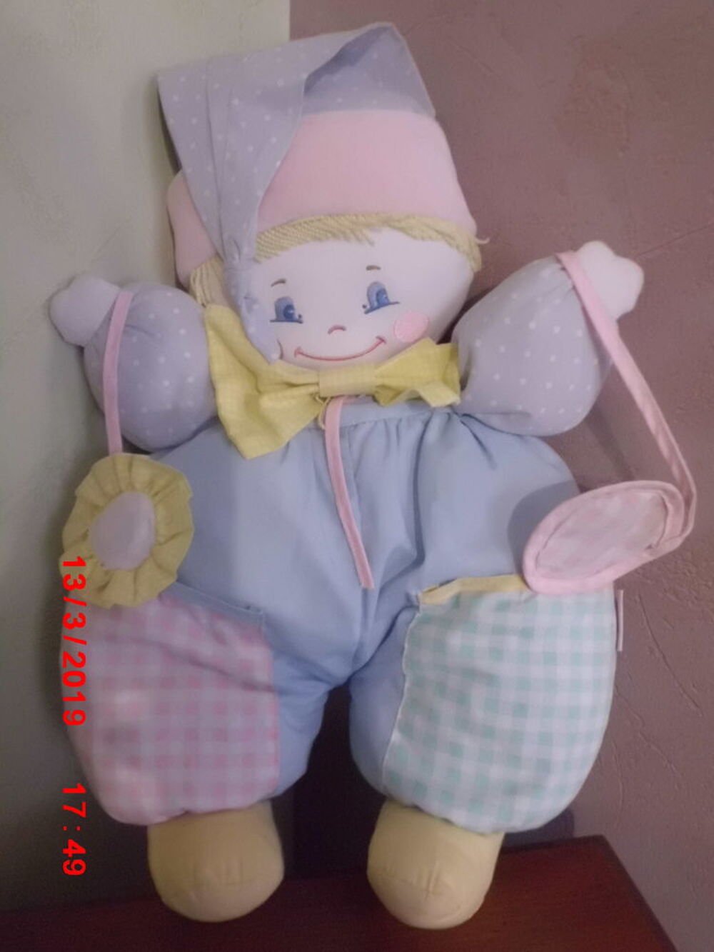 CLOWN BLEU CIEL COROLLE Jeux / jouets