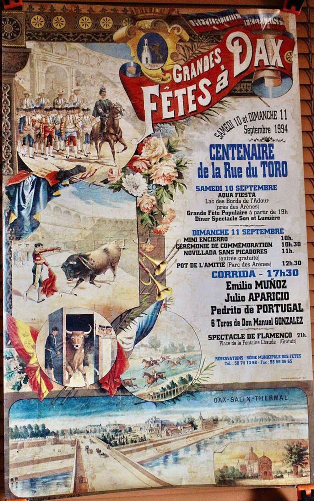 AFFICHES ARENES DE DAX 