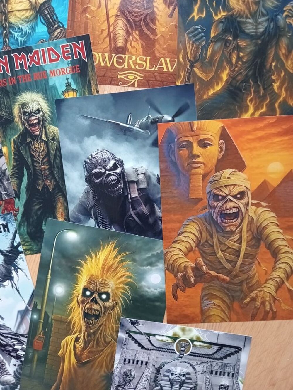 eddie iron maiden hard rock DVD et blu-ray