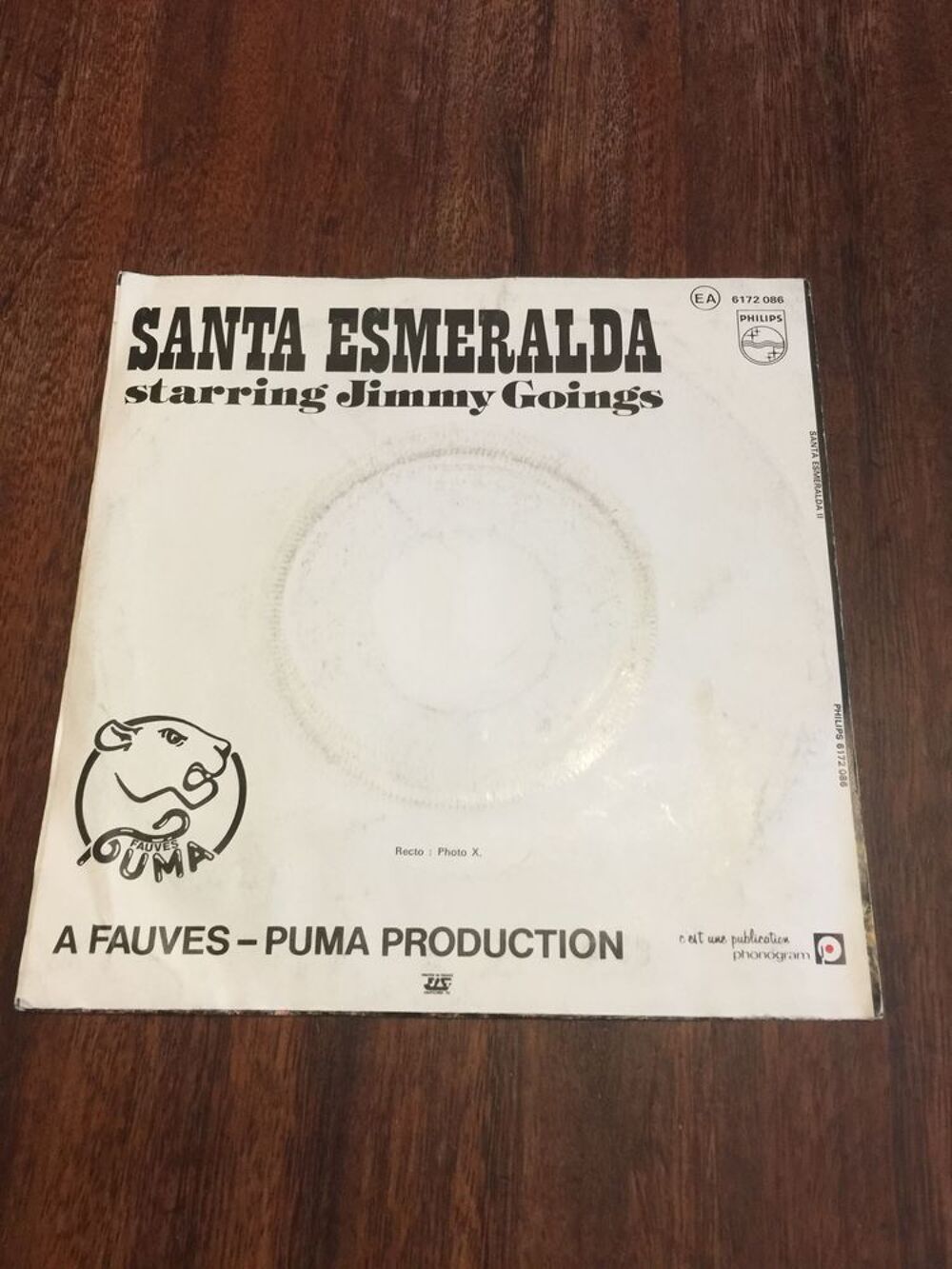 Vinyle 45 tours Santa esmeralda 2 " The house of the CD et vinyles