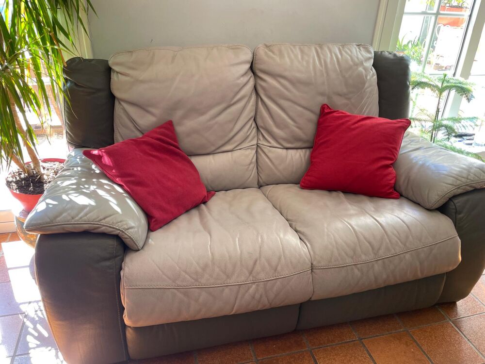  banquettes en cuir Meubles