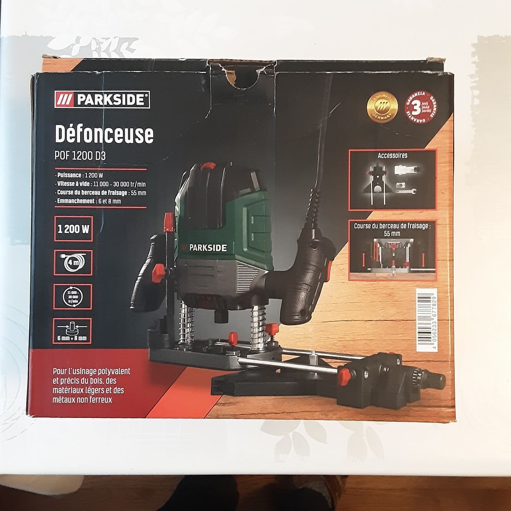 D&eacute;fonceuse PARKSIDE 1200W. Bricolage