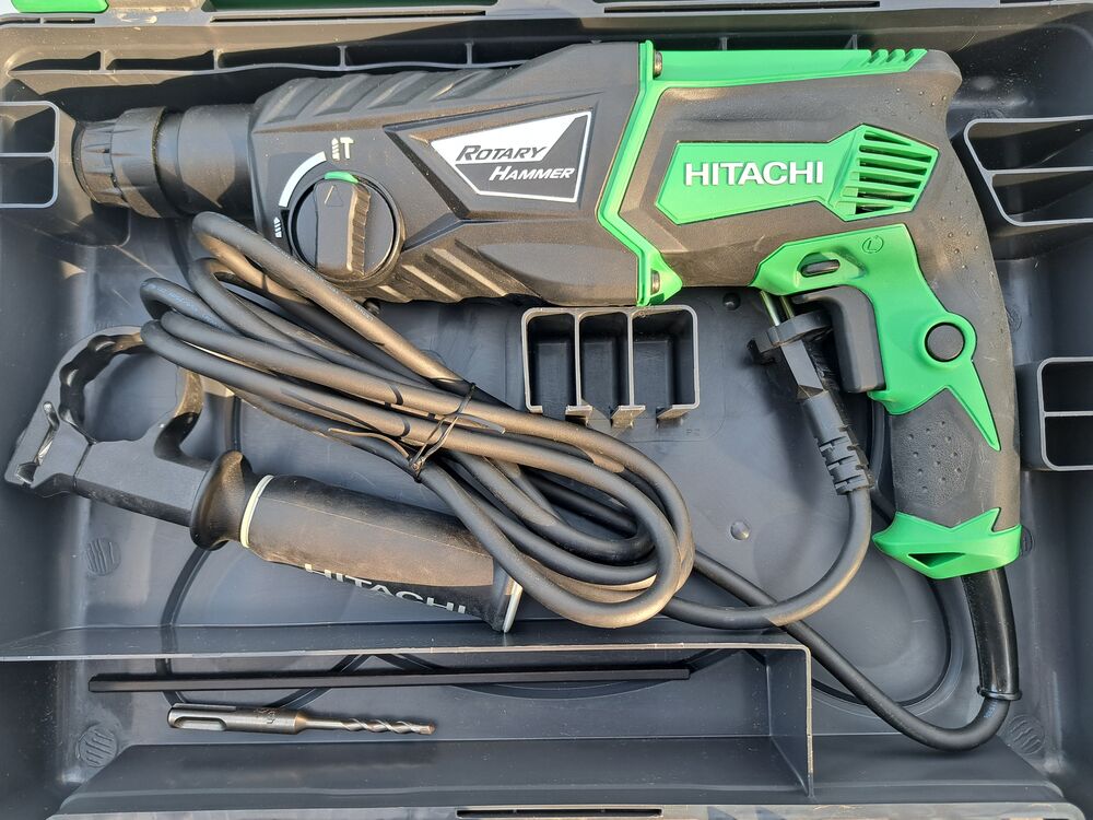Coffret perforateur Hitachi DH26PB 26mm + accessoires Bricolage
