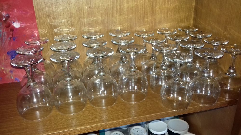 SERVICE DE VERRES Décoration