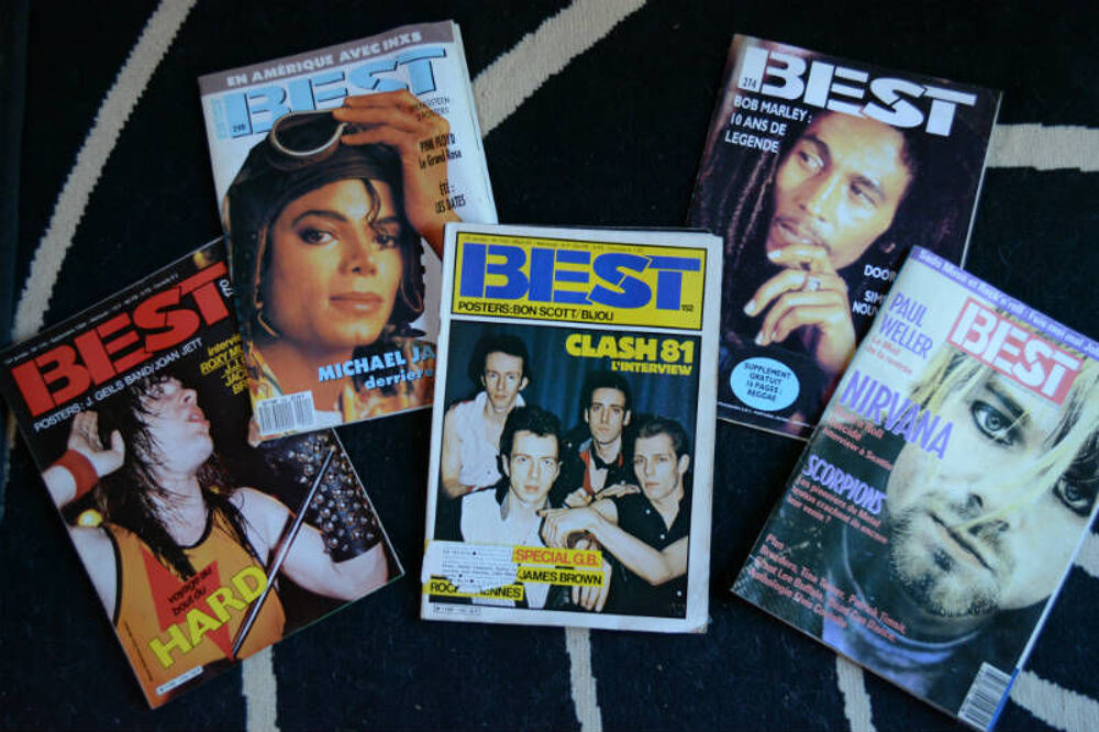 BEST Rock Magazine Livres et BD