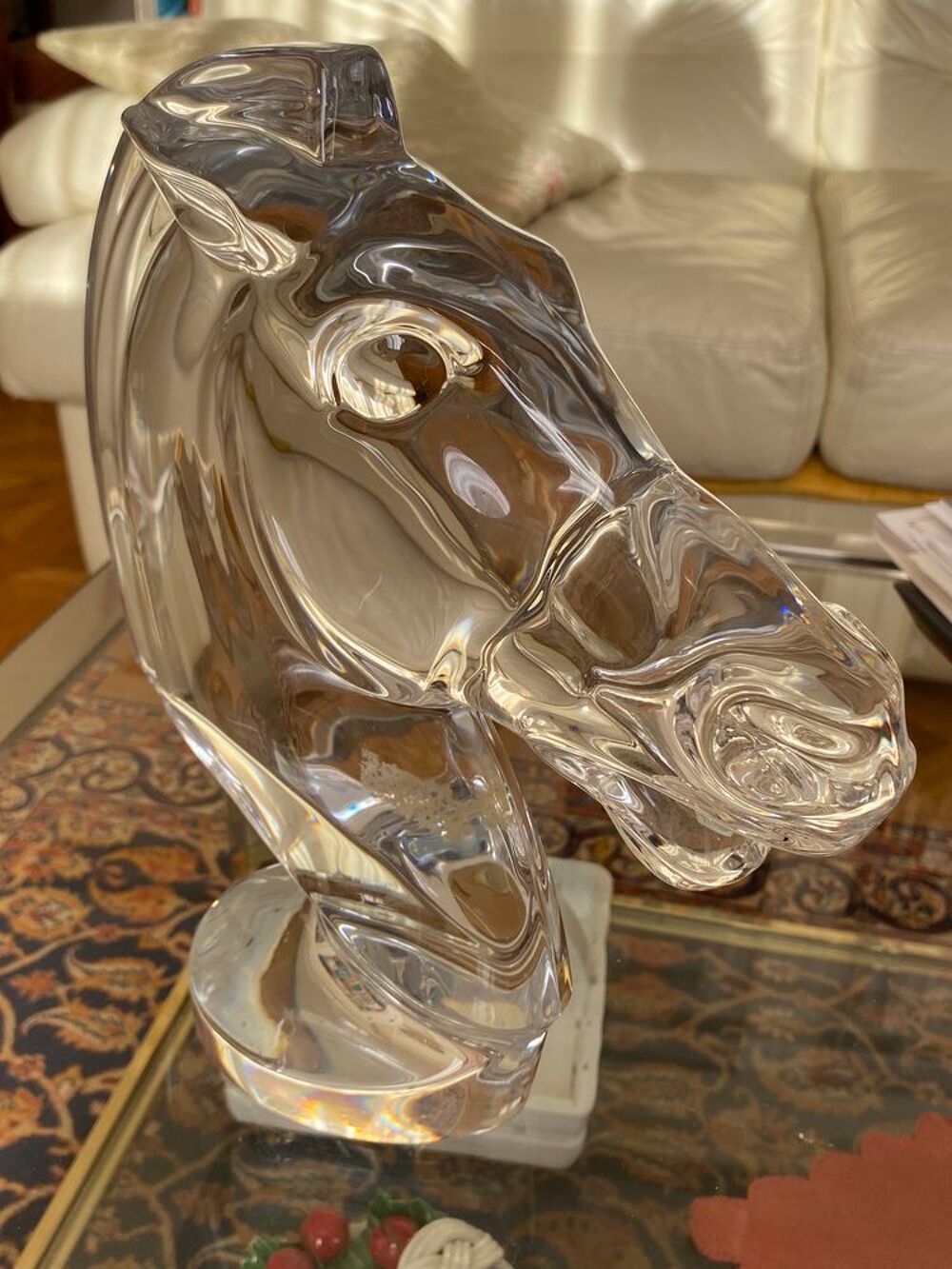 Sculpture en cristal Décoration