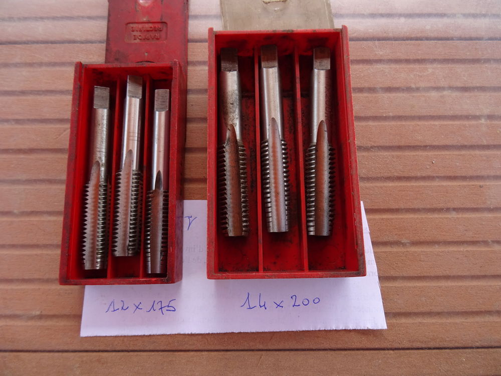 FILI&Egrave;RES et TARAUDS Bricolage