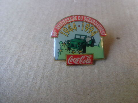 Pin's Coca Cola  50�me Anniversaire du D�barquement  3 Foug�res (35)