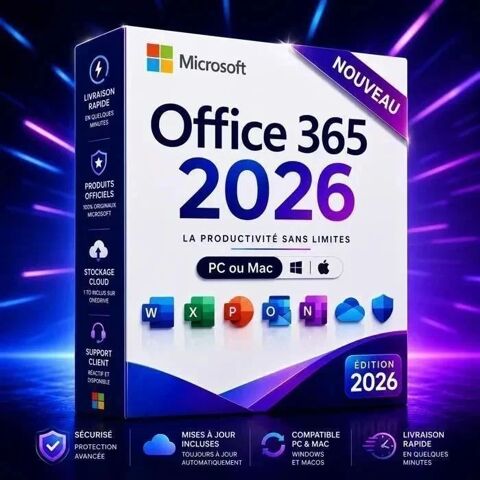Suite Bureautique, 365 Personal ? 5 appareils PC/Mac ? Épinal (88)