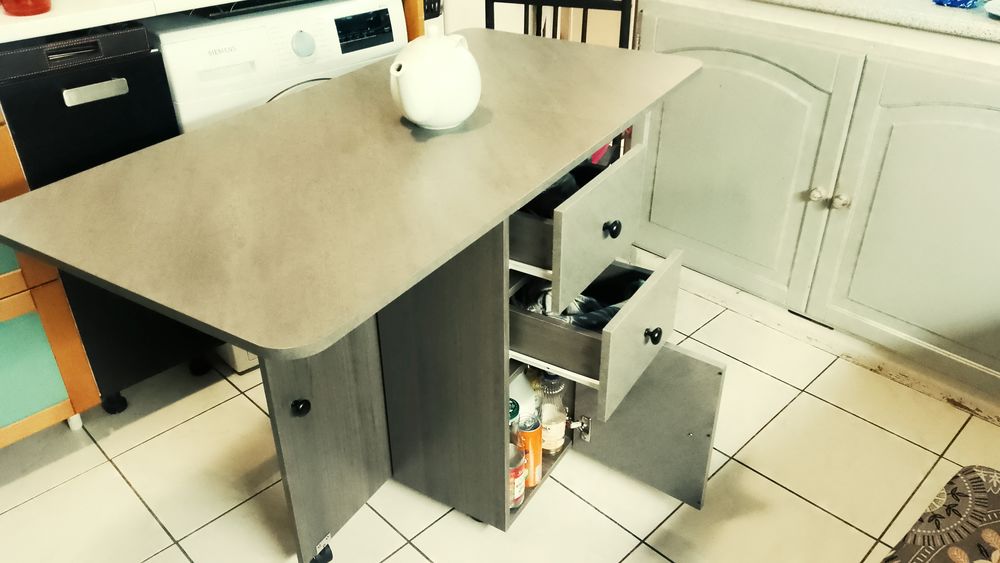Table extensible modulable Meubles