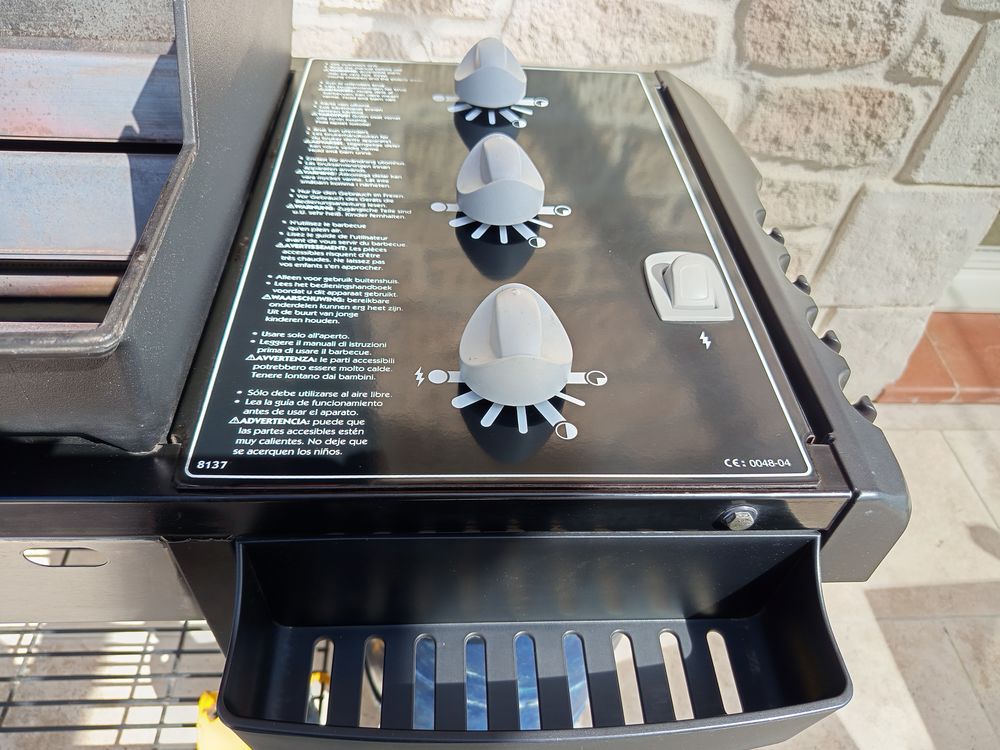 Barbecue Gaz Weber Genesis Silver Jardin