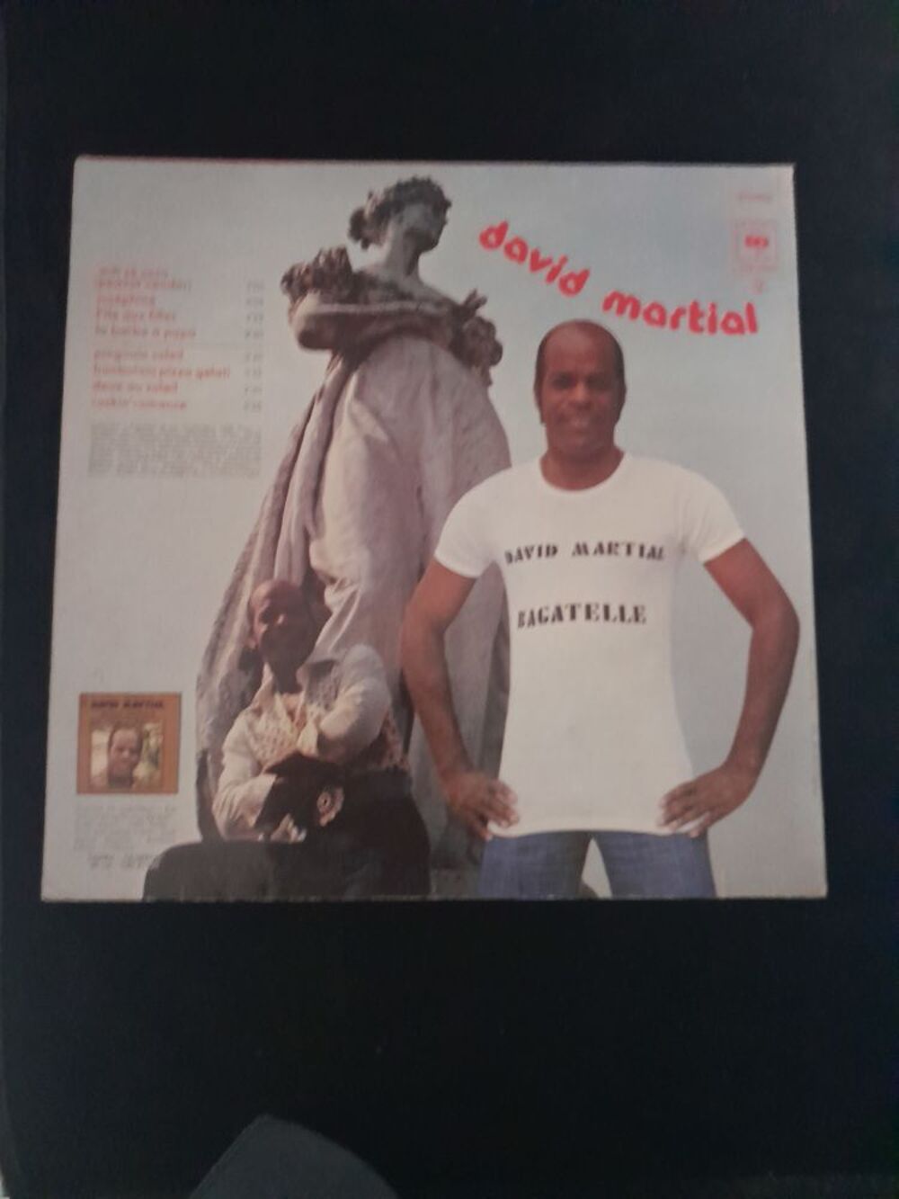 Vinyle 33 T ,David Martial 1976 CD et vinyles