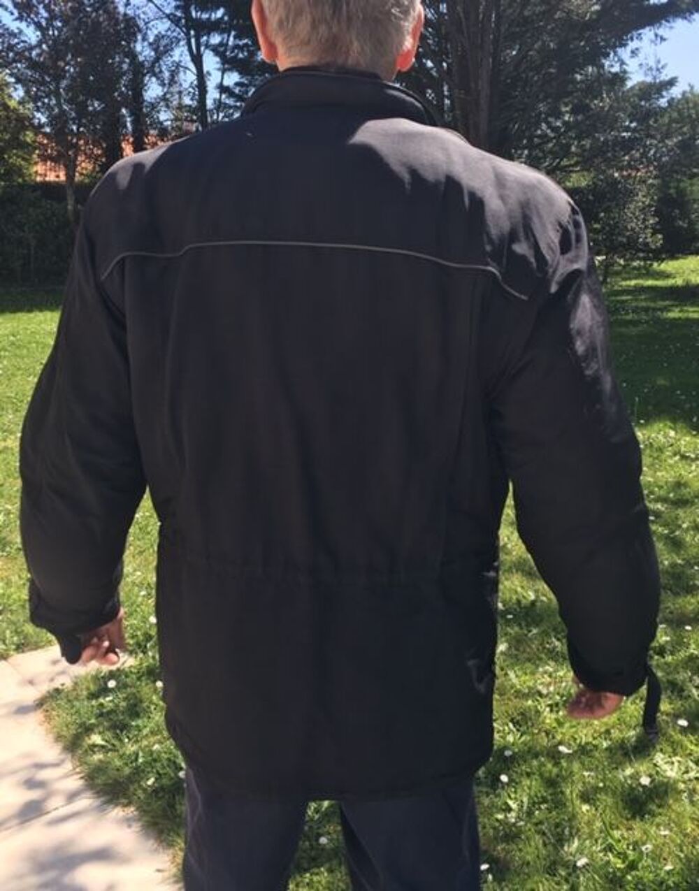 Parka sp&eacute;cial pour motard. Protections int&eacute;gr&eacute;es au v&ecirc;temen Vêtements