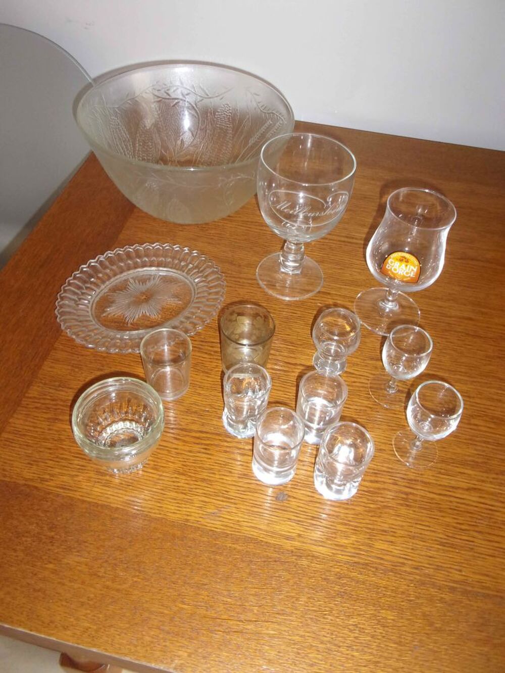 Services en verre divers Cuisine