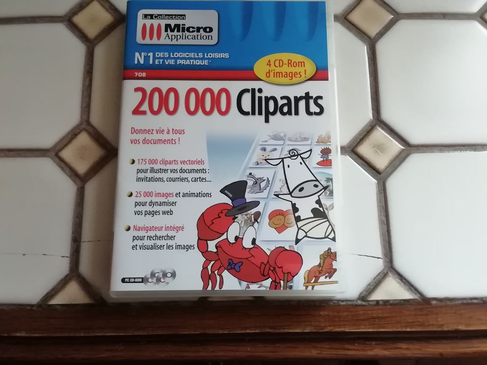 200 000 Cliparts neufs Photos/Video/TV