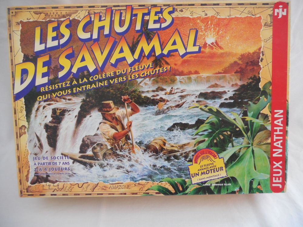 Les chutes de Savamal JEUX NATHAN 1997 Jeux / jouets