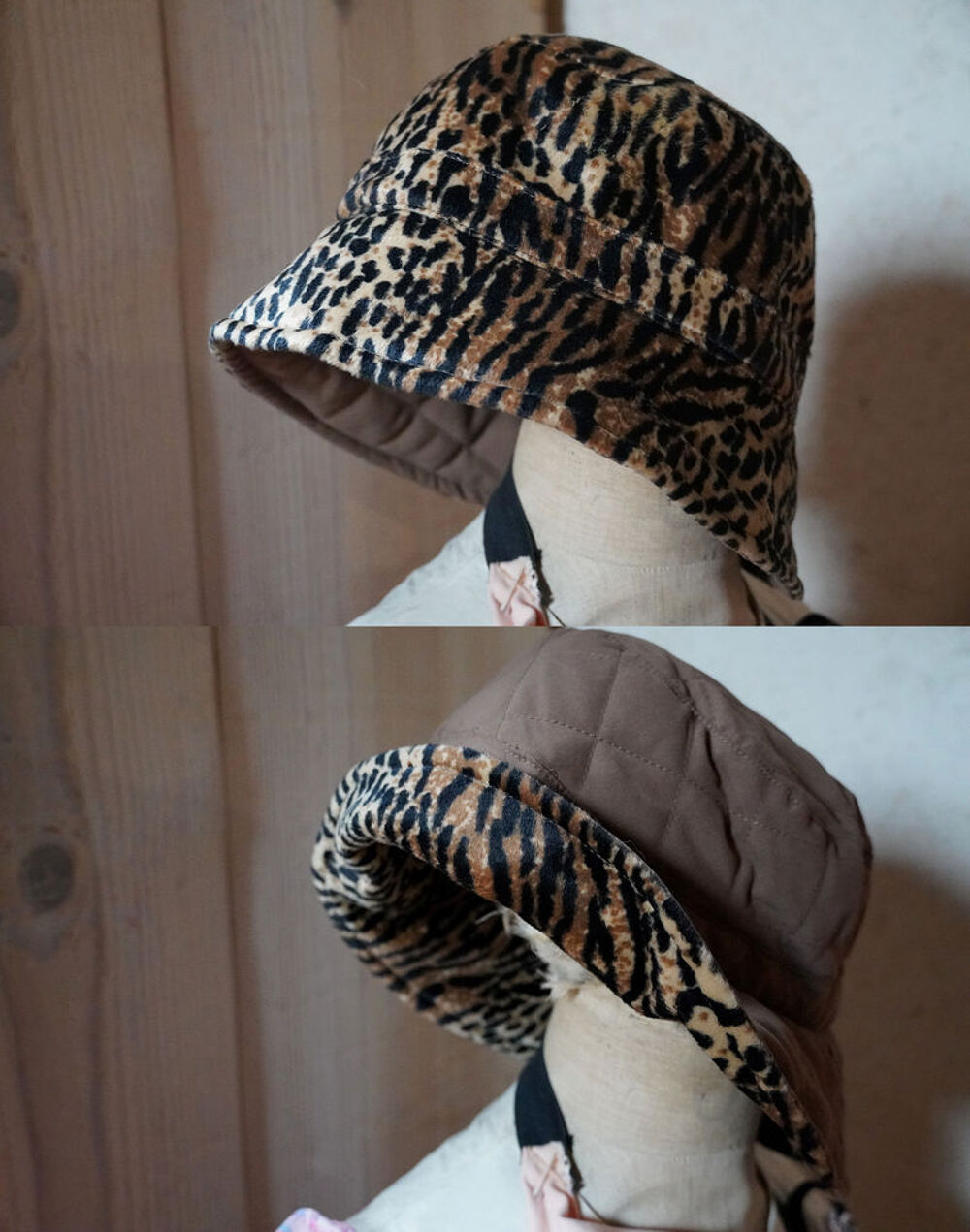 Veste matelass&eacute;e, chapeau assorti
Vêtements