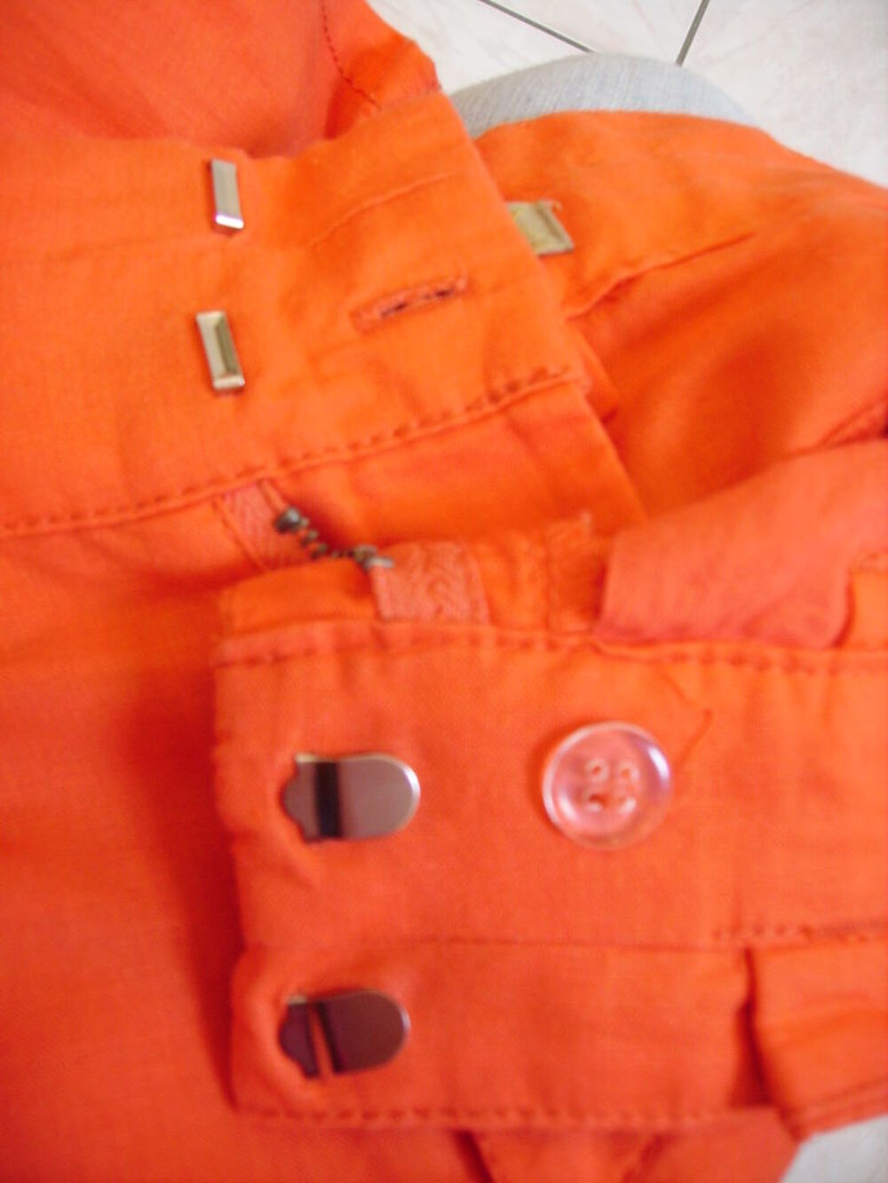 Pantalon lin Cache Cache 38 Vêtements