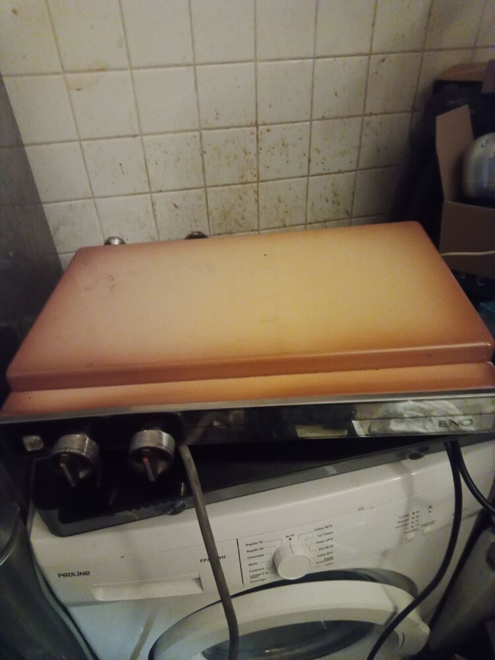 Plaque de cuisson double &agrave; poser Electroménager